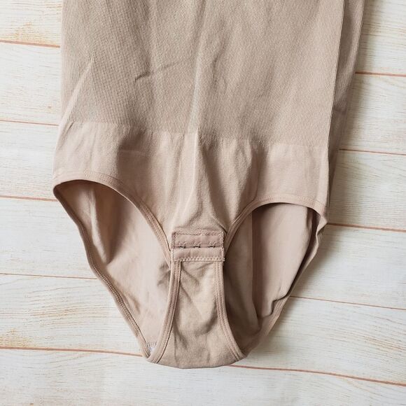 HeyShape Snatched Shapewear Slimming Bodysuit Nude Neutral Women's Size 2XL - Picture 3 of 11